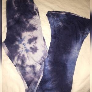 Tye die pants